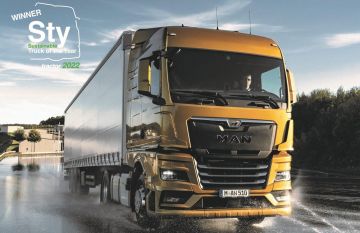 P eot tgx sustainable truck of theyear award 2022